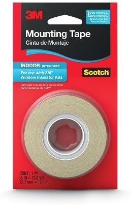 3M 2145C ½" x 13.8 Yd Double Sided Mounting Tape