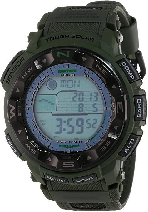 Casio Men's PRW-2500B-3CR ProTrek Tough Solar Atomic Digital Watch