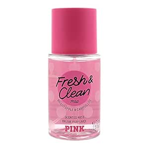 Pink Fresh and Clean Body Mist by Victorias Secret for Women - 2.5 oz Body Mist