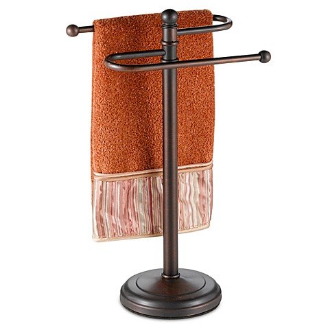 Curved Hand Towel Tree in Oil Rubbed Bronze 1