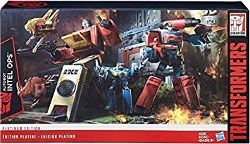 Transformers Hasbro Platinum Edition Autobot Intell Ops Blaster & Perceptor