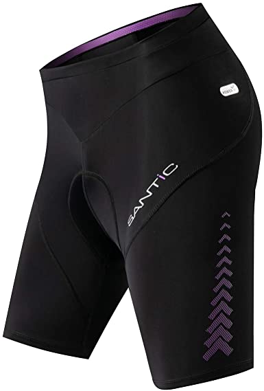 Santic Women's Cycling Bike Shorts Padded Bicycle Breathable Tights
