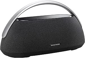 Harman Kardon Go   Play 3 Bluetooth Box in Schwarz – Tragbarer Lautsprecher mit 8-Stunden-Akku und kräftigem Bass