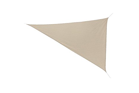 Coolaroo Ready to Hang Shade Sail Triangle 11ft 10in Smoke