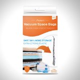 THE 1 Durable Vacuum Space Saver Storage Bags - Heavy Duty Air-tight Strong Resealable and Reusable available in convenient Multi-pack with Large and Jumbo sizes Store excess clothing and bedding creating a well-organised home 5 year Axii Guarantee