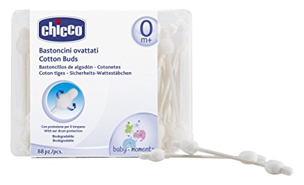 Chicco Cotton Ear Buds - 88 Pieces