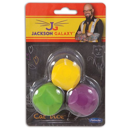 Petmate Jackson Galaxy Cat Dice, 3-Pack