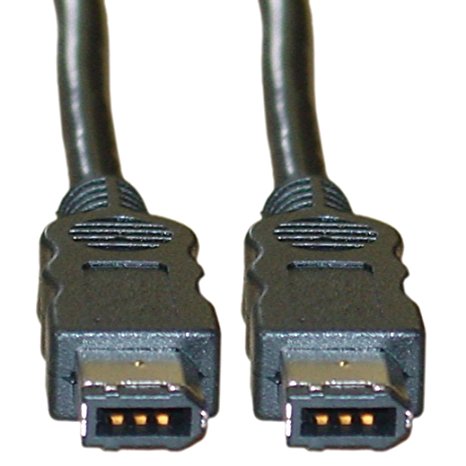 CableWholesale 3-Feet Cable Wholesale Firewire Cable IEEE-1394, 6P/6P (10E3-01103)
