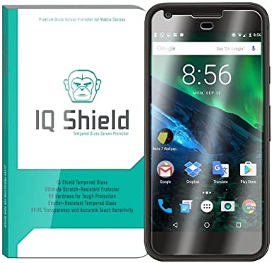 IQ Shield Glass Screen Protector Compatible with Google Pixel 5 Clear Tempered Ballistic Glass HD and Transparent Shatter-Proof Shield, 99% Touch Accuracy