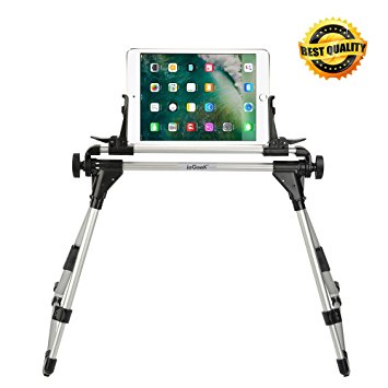 Phone Tablet Floor Stand Holder, ieGeek iPhone iPad Mount Floor Desk Sofa Bed Stand Foldable Lazy Bedside Kitchen Office Countertop Bathroom Tablet Stand Holder for iPhone X/8/7/6/6S Plus, iPad Mini iPad 2/3/4, iPad 5/iPad Air/iPad Pro, Samsung Galaxy Tab S2/Tab A/Tab Pro/Tab 3, Google Nexus, Kindle, eBook Reader