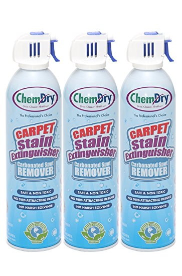 Chem-Dry's Carpet Stain Extinguisher Carbonated Spot Remover 3-Pack
