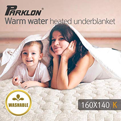 Parklon Washable Warm Water Heated Underblanket_Fabric Beige (King)