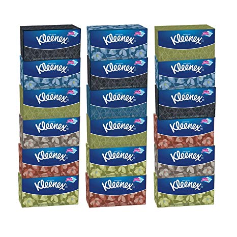 Kleenex Facial Tissues -Super Saver Size Package- 36 Boxes (210 Tissues per Boxes) Kleenex-up