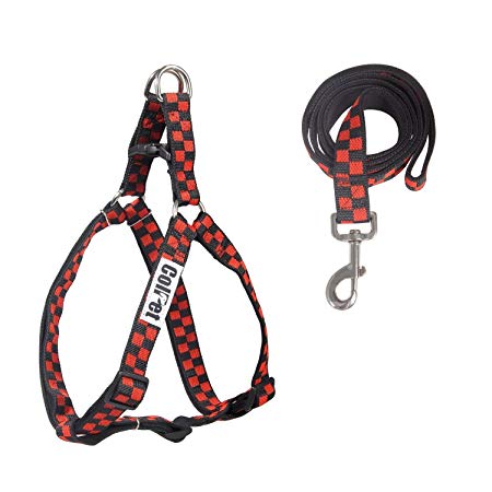 ColPet Dog Leash Harness, Adjustable and Durable Dog Walking Leash for Medium/Large Dogs