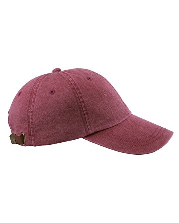 Adams 6-Panel Washed Pigment-Dyed Cap