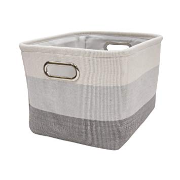 Lambs & Ivy Storage Basket, Gray