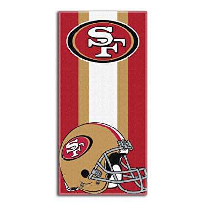 NFL "Zone Read" Beach Towel, 30-inch by 60-inch