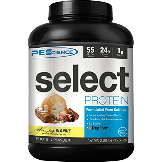 PEScience Select Protein 55 Supplement, Amazing Blondie, 3.88 Pound