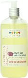 Natures Baby Organics Shampoo and Body Wash Lavender Chamomile 16-Ounce Bottles Pack of 2