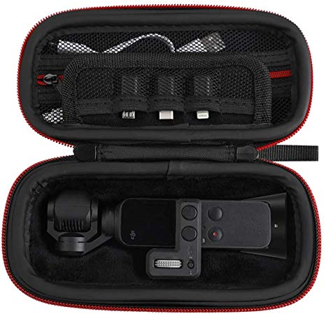 RCstyle OSMO Pocket Upgrade Carrying Case Portable Travel Bag Compatible with DJI Osmo Pocket Expansion Kit Controller Wheel and Accessories