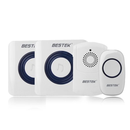 BESTEK Wireless Doorbells with Receiver and Transmitter