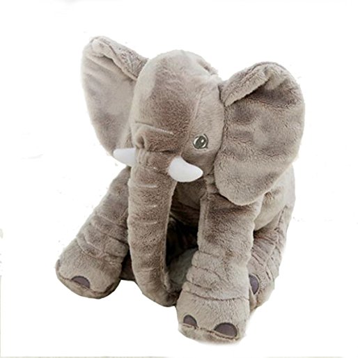40cm Plush Elephant Toy Soft Animal Pillow Cushion for Infant