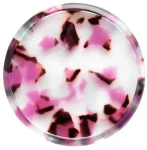 TUL Discbound Notebook Expansion Discs, 12 Pack, Limited Edition (Pink Leopard Lucite, 1.5" Disc)