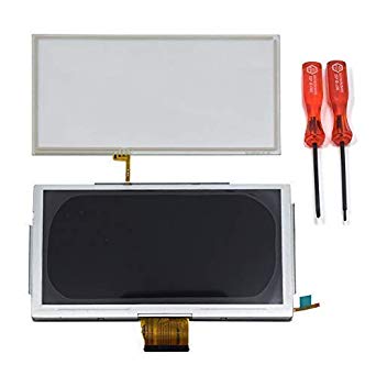 TOMSIN Replacement LCD Display & Touch Screen Glass Digitizer Repair Part for Nintendo Wii U GamePad
