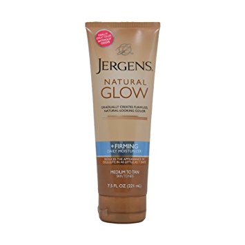 Jergens Natural Glow   Firming Daily Moisturizer Medium to Tan Skin Tones 7.5oz