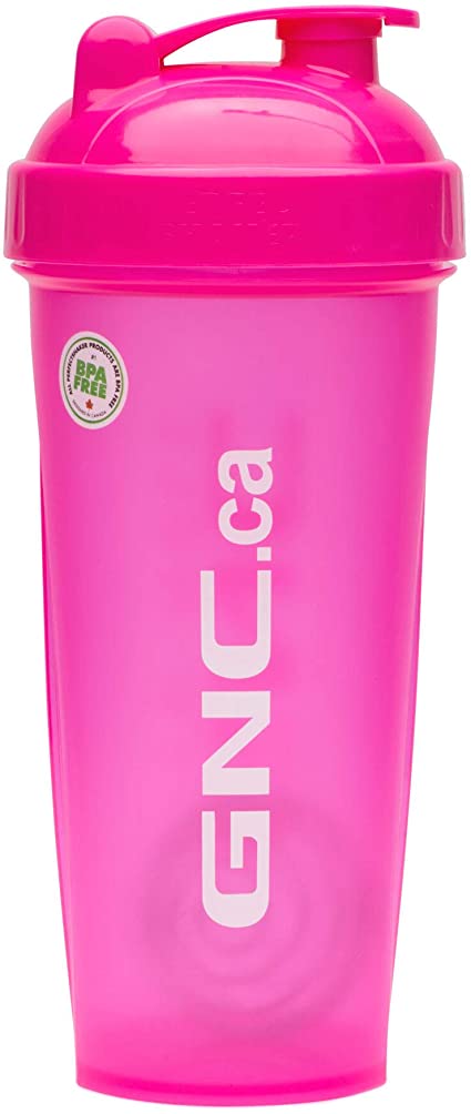 GNC Neon Pink Perfect Shaker