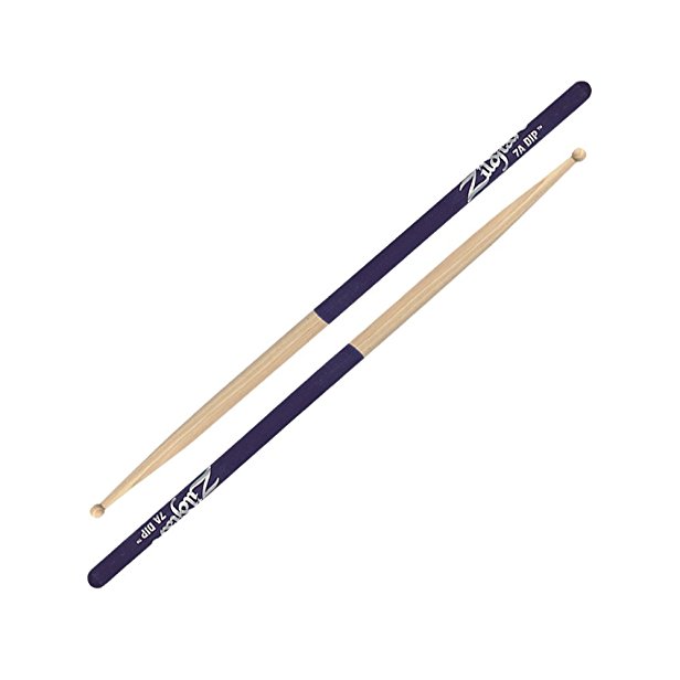 Zildjian 7A Wood Purple Dip Drumsticks
