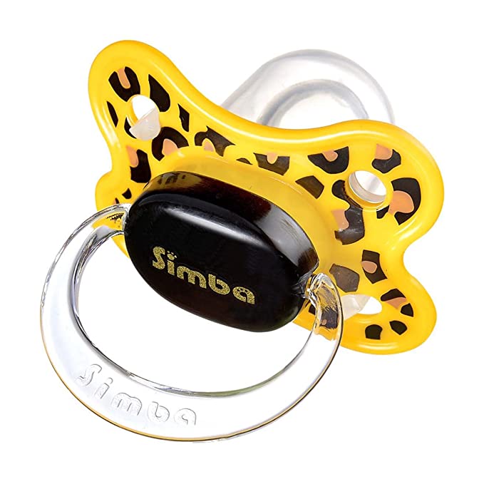Simba Thumb Shaped Cutie Pacifier (Leopard 0 mth  )