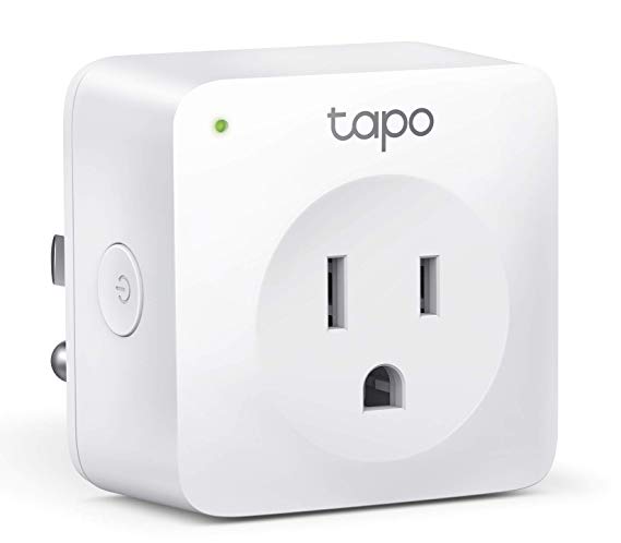 TP-Link Tapo Smart Plug Mini, Smart Home Wifi Outlet Works with Alexa Echo & Google Home, No Hub Required, Remote Control Your Home Appliances from Anywhere, New Tapo APP Needed (P100)