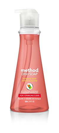 Method Dish Soap, Honeycrisp Apple, 18 Ounce