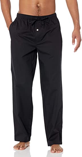 Amazon Essentials Men's Straight-Fit Woven Pajama Pant