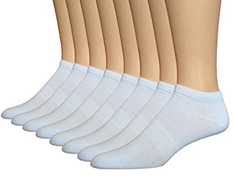 AirStep Men's Athletic Low-cut Socks with Arch Support - 8 Pack