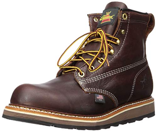 Thorogood Men's American Heritage 6" Round Toe, MAXWear Wedge Non-Safety Toe Boot