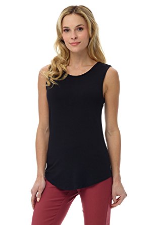 Rekucci Women's Soft Jersey Knit Sleeveless Tank Top (S-XXL)