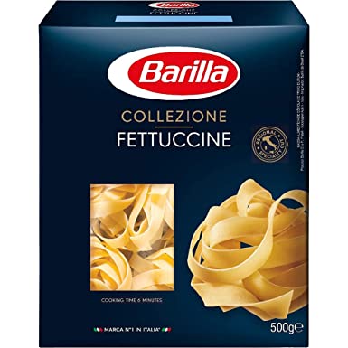 Barilla Pasta Fettuccine Durum Wheat, 500g, Italy