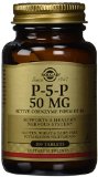 Solgar Pyridoxal-5-Phosphate P-5-P 50 mg Tablets Specially Coated 100