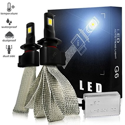 Automotive LED Headlight Bulbs H7 Cree LED Conversion Kit 6000k Cool White w/ Lifetime Warranty