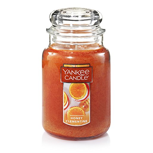 Yankee Candle Large Jar Candle, Honey Clementine