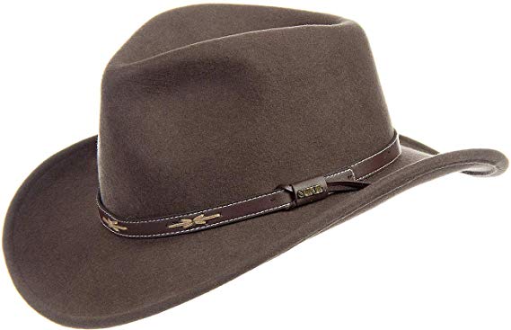 Overland Teton Crushable Wool Cowboy Hat