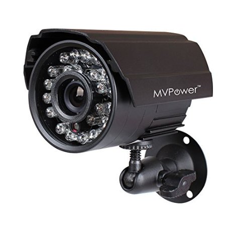Mvpower® 700TVL Home Security Camera 24IR LEDs Color CMOS Video Surveillance Camera Day/Night IP66 Waterproof Outdoor/Indoor Bullet Camera for CCTV System
