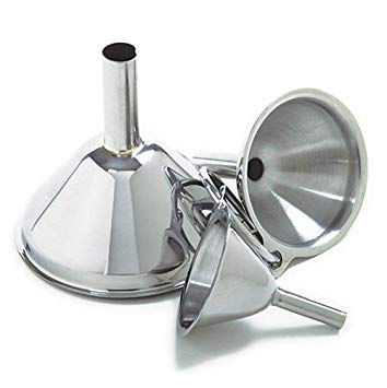 Stainless Steel Funnels, Set of 3