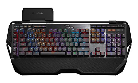 G.SKILL RIPJAWS KM780 RGB On-the-Fly Macro Mechanical Gaming Keyboard, Cherry MX Brown