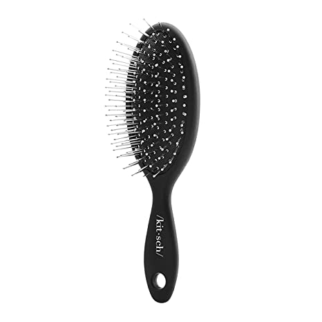 Kitsch Mini Travel Hair Brush, Mini Hair Brush, Travel Size Hairbrush, Detangling Tool
