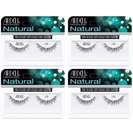 Ardell Lashes Natural 172, 4 PacK