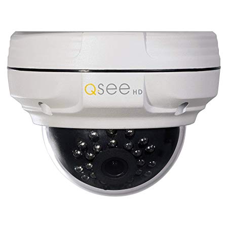 Q-See QT Series QTN8067D HD Fixed Dome Security Camera with 4MP/1080P High Definition IP H.265