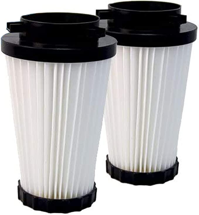 HQRP 2-Pack Washable & Reusable Hepa Filter for Dirt Devil F2 / 470880; 084650 plus HQRP Coaster